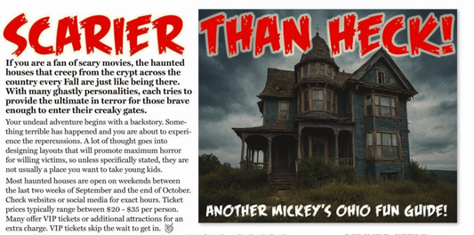 Mickey’s Fun Guide to Ohio’s Chilling Haunted Houses!