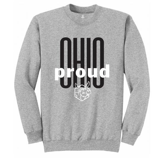 Ohio Proud Sweatshirt - Grey