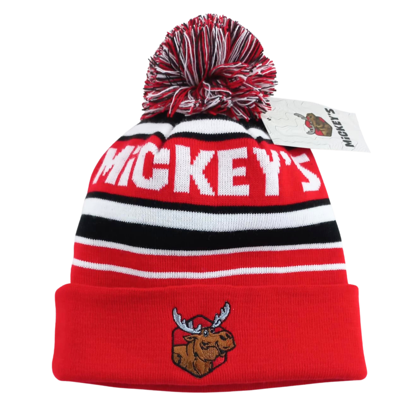 Mickey's Red Winter Pom Hat