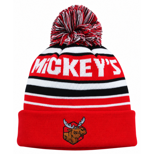Mickey's Red Winter Pom Hat