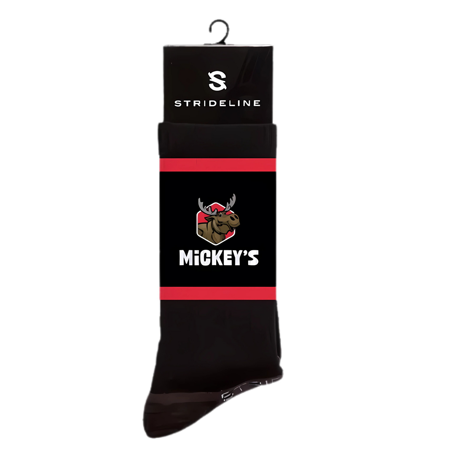 Premium Athletic Crew Socks - Black