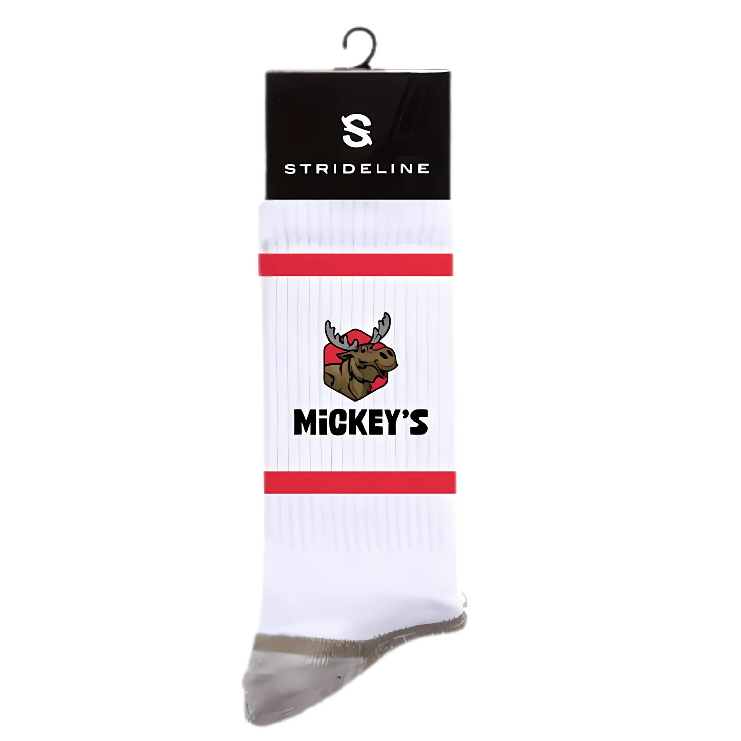 Premium Athletic Crew Socks - White